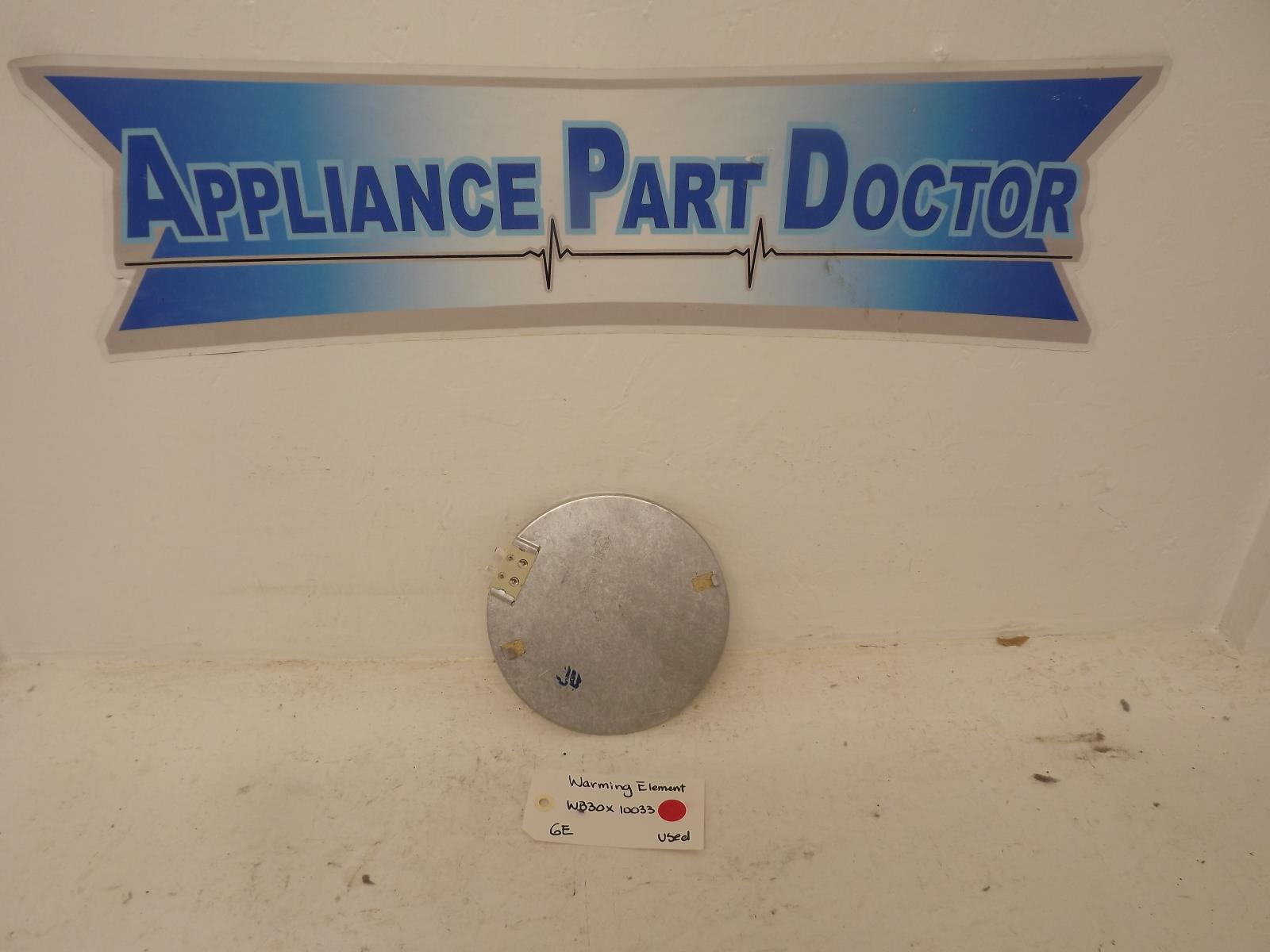 GE Range WB30X10033 Warming Element Used GE Range WB30X10033 Warming Element Used